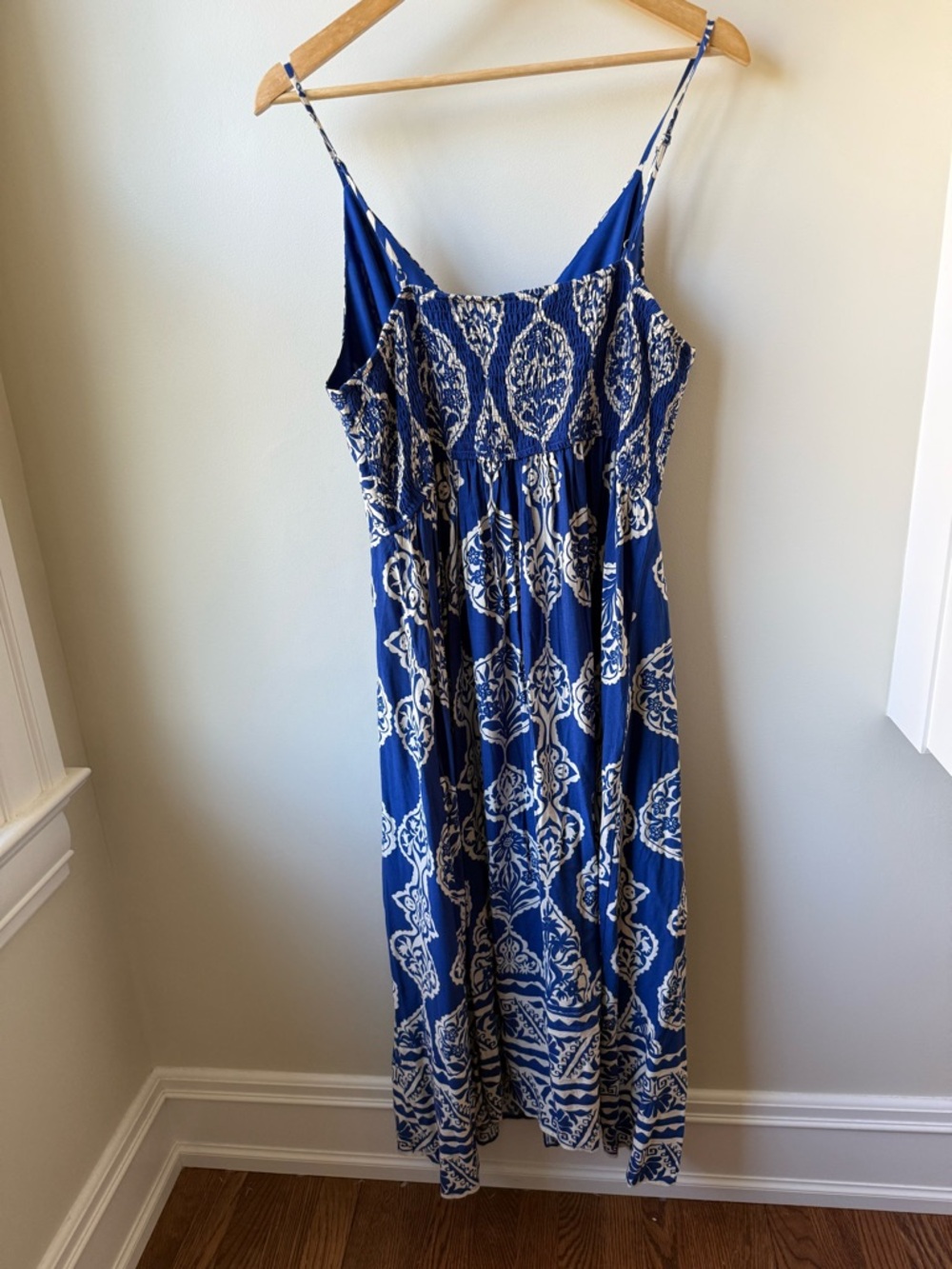 BALTIC BORN Delia Midi Dress Tropical Resort Wear Boho Chic Coastal Summer XL - Picture 2 of 6